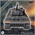 5.jpg Panzer VI Tiger Ausf. E Bergetiger heavy engineering tank - Germany Eastern Western Front Normandy Stalingrad Berlin Bulge WWII