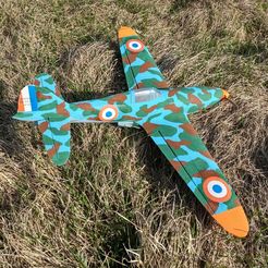 LW-PLA/PLA RC Plane - Pusher Propeller (PProp) by dbm0926, Download free  STL model