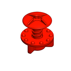 Vis-écrou.png Fichier STL Vis + écrou cabane enfant・Modèle pour impression 3D à télécharger