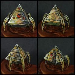 Ancient Invader Ruins Deco Props (Pre-supported)