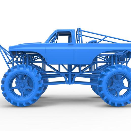 56.jpg Archivo 3D Camión de lodo de fundición a escala 1:25・Objeto de impresión 3D para descargar, CosplayItemsRock
