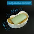 Soap-Measurement.jpg Organic Inspired Voronoi Soap Tray