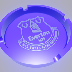 Everton.png STL-Datei Ashtray Everton Football Club herunterladen • Design für 3D-Drucker, amadorcin