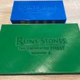 IMG_6929.jpg Rune Stones incl. Expansions 1 & 2 + Queenie + sleeved cards
