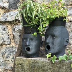 IMG_9815.JPG Free STL file Nesting box flower pot・3D print object to download