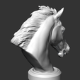 09.png Horse Head AM22 3D print model