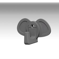 fil.jpg STL file elephant kids hanger・3D printing idea to download, ugurlusalih