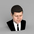 untitled.1492.jpg John F Kennedy bust ready for full color 3D printing