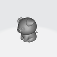3.png Schwein Miniatur - 3d Modell