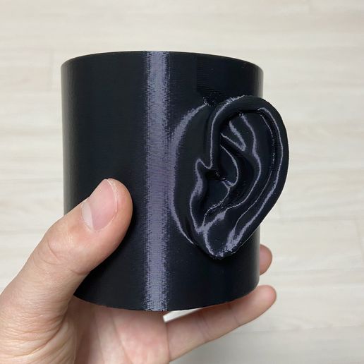 ear_pen_holder_2.jpg Pen holder for thinker (Ear Pen Holder)