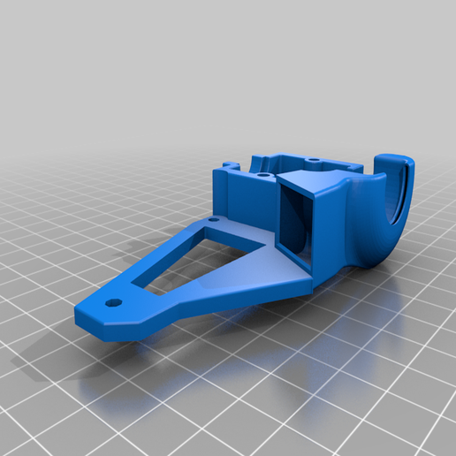 Monoprice Select Mini e3d v6 Fan Mount 3D model