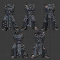 iron_warriors_bodies.png Free STL file 4th Legion Bodies [NuScale]・3D printable design to download