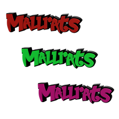 bitmap.png Archivo STL LOGOTIPO/SIGNO 3D MULTICOLOR - Mallrats・Modelo para descargar y imprimir en 3D