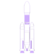 GSLV_mk3.stl Archivo STL gratis Muro Espacial - Decoración de la pared・Objeto imprimible en 3D para descargar