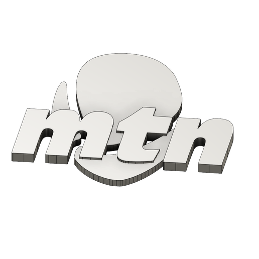 LOGO MTN COLOR 3D model
