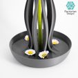 Vase-STL-3D-print-file-5.jpg Mordern Vase "Emberflare" | Propagation Vase STL to 3D print | Open Water Design