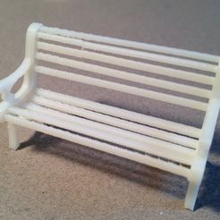 IMG_1443_display_large_display_large.jpg Бесплатный STL файл 1:24 Park Bench・Модель 3D-принтера для скачивания