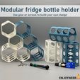 Folie10.jpg Modular fridge bottler holder / organizer