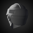 FennecHelmet34BackwiRE.png The Mandalorian Fennec Shand Helmet for Cosplay 3D print model
