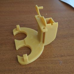 IMG_20180428_094339.jpg Free 3D file Blower For Aluminum Carriage/X ends (Flashforge Creator Pro)・3D printer design to download