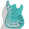 cyan.png SpiderWeb Stratocaster Hardtail Body