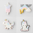 arcoiris.png Rainbows Cookie Cutter set of 8