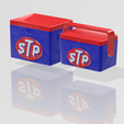 02.png ANOTHER 2 MODELS STP ICE BOX VINTAGE COOLER FOR SCALE AUTOS AND DIORAMAS