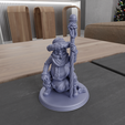 HighQuality.png 3D Wizard Santa Claus Christmas Decor with 3D Stl Files & Santa Claus Print, 3D Printing, Santa Claus Christmas Ornament, 3D Print File