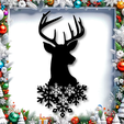 project_20231222_1130019-01.png christmas deer wall art snowflakes wall decor winter decoration