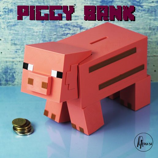 Piggy Bank 3D model