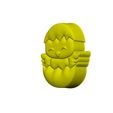 324488301_581851077244936_6979981600118837879_n.jpg Cute Chick In Egg STL FILE FOR 3D PRINTING - LASER CNC ROUTER - 3D PRINTABLE MODEL STL MODEL STL DOWNLOAD BATH BOMB/SOAP