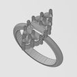 wf1.jpg Fichier STL Bague à diamant baguette 6x3mm tailles US 6 7 8 Modèle d'impression 3D・Modèle à imprimer en 3D à télécharger