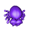 Peter Prints - Bitsy Flexi Jumping Spider v1.stl "Bitsy" the Flexi Jumping Spider