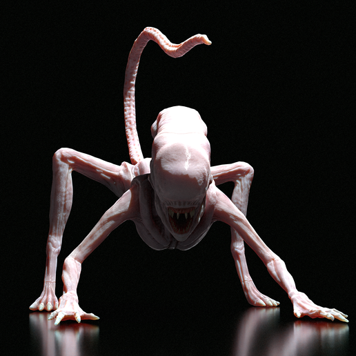 👽 Infant Neomorph, Alien: Covenant・ STL File for 3D printing・Cults