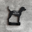 34-English-foxhound-with-name.png English Foxhound dog lead hook