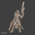 pose-D-front.png Cyberpunk spy (D model) for 32mm wargames