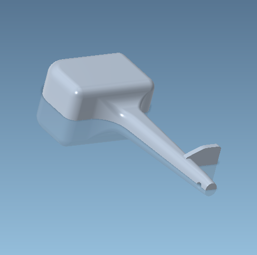 Outboard motor for RC scale boat models - 3D model önizlemesi