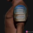 03_shoulder09.jpg Batman Armor - Batman 2021 - Robert Pattinson 3D print model