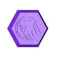 BT-HexBase-Emblem-C-StoneLion-A.stl Hex Base - Space Tribes Faction Emblem Set