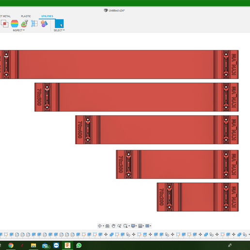 manual grinding device used in tunning, car painters. 3D model
