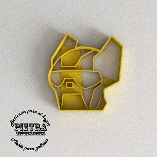 CUTTING MOULD FOR FONDANT RESCUEBOTS BLADE TRANSFORMERS - 3D model önizlemesi