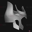 06.jpg AJAK Crown - Salma Hayek Helmet - Eternals Marvel Movie 2021 3D print model