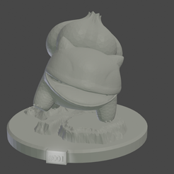 bb_1.png Fichier STL Bulbasaur_pose・Plan à imprimer en 3D à télécharger