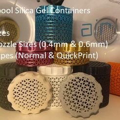 Title.jpg InSpool Dessicant Container for 2mm + beads.  3 Sizes