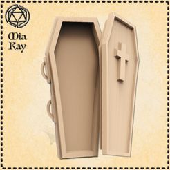 open-coffin.jpg Fichier STL Cercueil ouvert・Plan pour imprimante 3D à télécharger