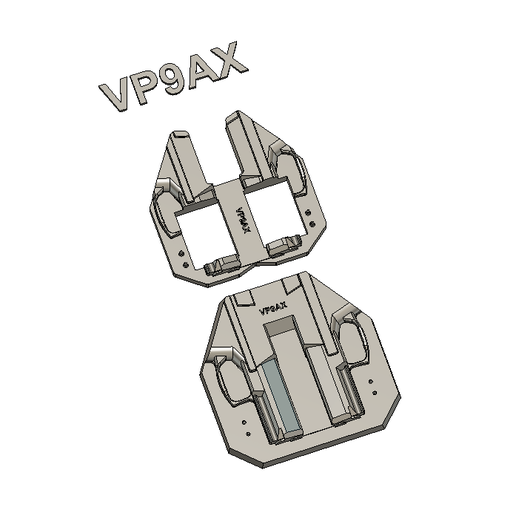 Heckler & Koch VP9 / VP9A1 X - Split Mold