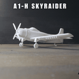 b1.png Douglas A1-H SKYRAIDER - 1/44 scale model