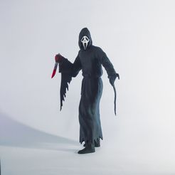 1.jpg STL file scream / ghost face / no supports・3D print design to download