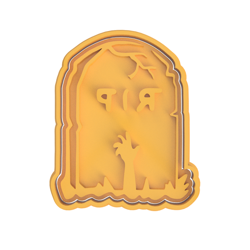 Halloween Tombstone - 3D model önizlemesi