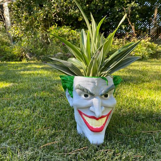 🃏 Joker planter・ STL File for ・Cults